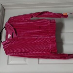 Colsie pink women's sweater jacket size M
